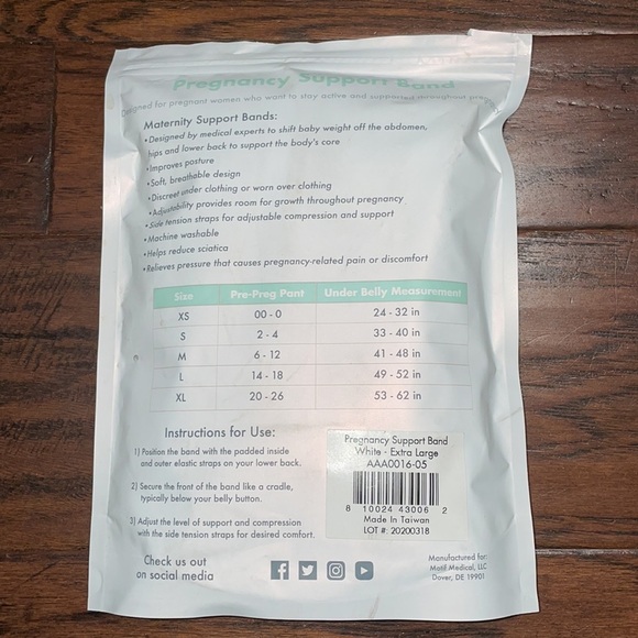 Motif Medical pregnancy Support Band - Picture 2 of 3